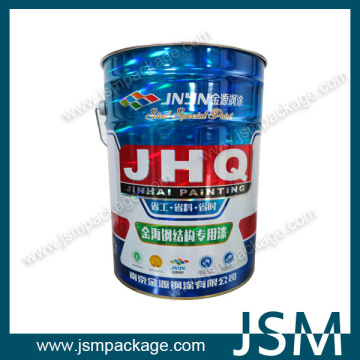 new design quart tin can for paint with handle
