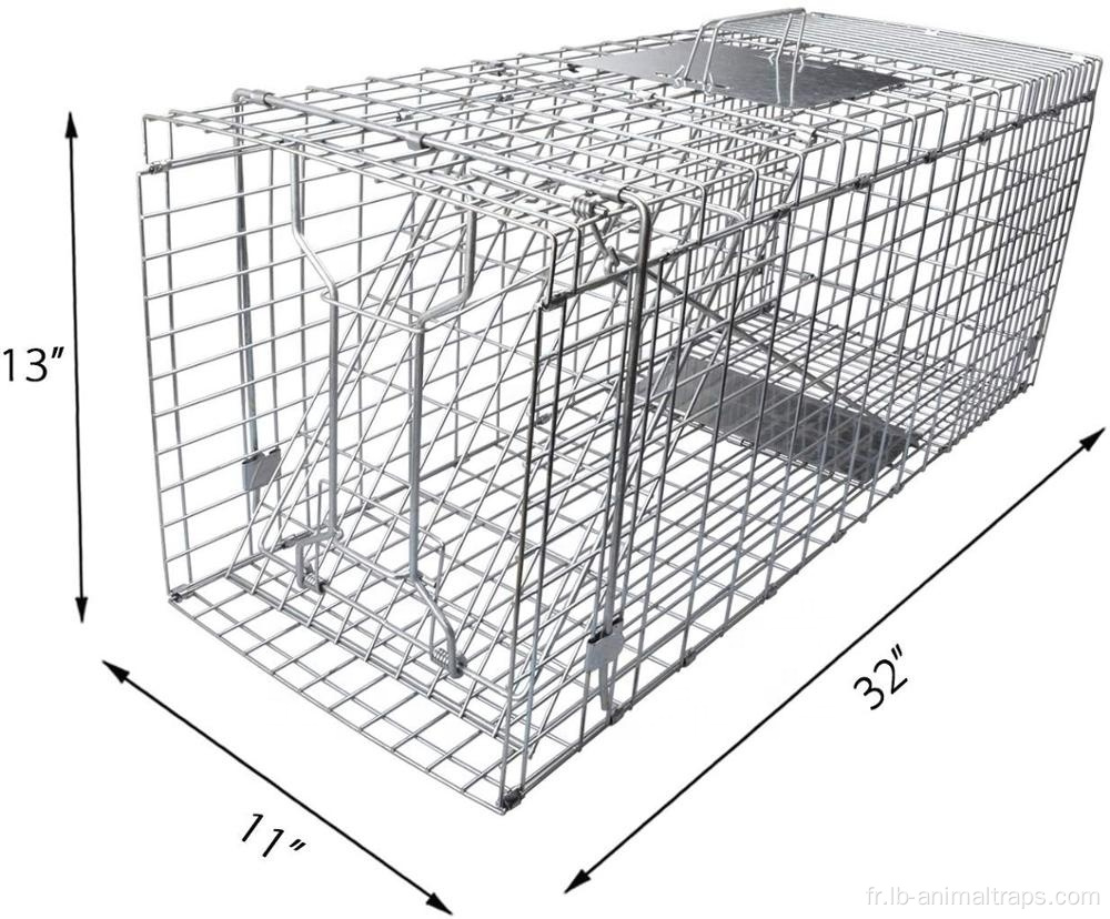 Vente chaude live chat lapin cage traps cage