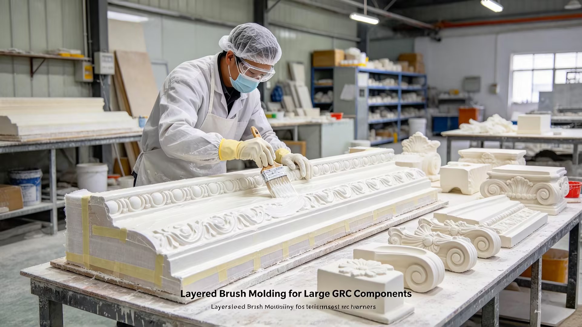 GRC Architectural Ornament Mold Silicone Rubb
