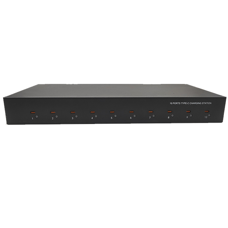 Stesen Pengecasan Kabinet Jenis-C 10-Port