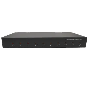 10-Port Type-C Cabinet Charging Station