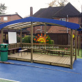 Large Wooden Playground Equipment Structures On Sale