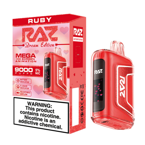 RAZ 9000 PUFFS RECHARGEABLE DISPOSABLE VAPE