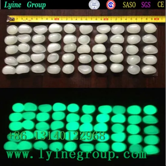 Glow in the Dark Pebbles Stone for Garden Walkway Garden Yard DIY Decorative Stones