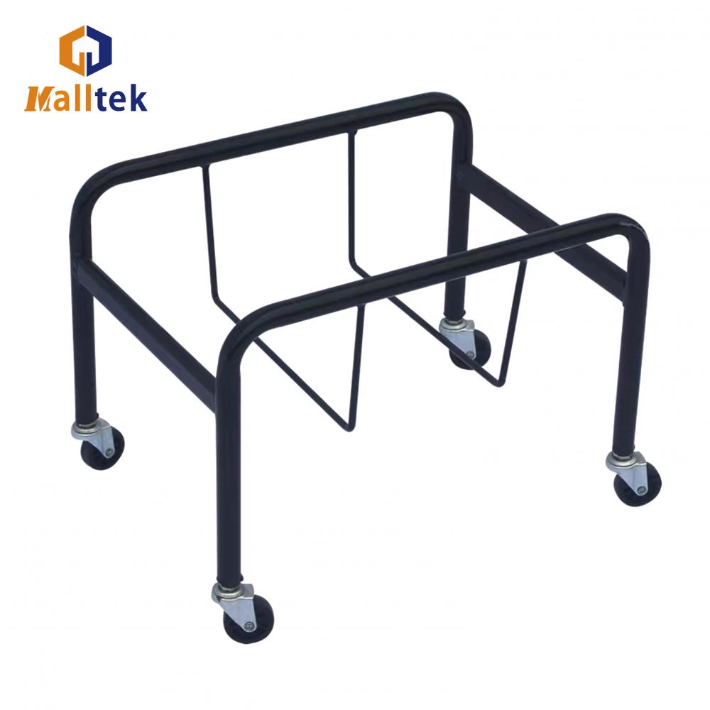 Powder Coating Supermarket Metal Shopping Basket Holder