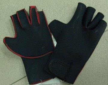 SBR SCR and CR neoprene fishing gloves with nylon