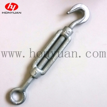 DIN 1480 H. D. G. Drop Forged Turnbuckle with Hook & Eye