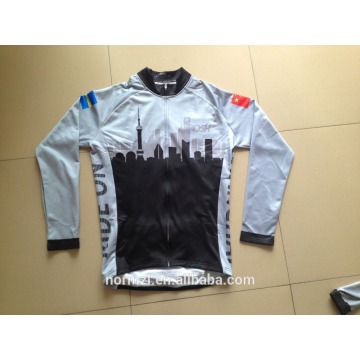 2015 Winter sublimation cycling wear ,wholesale sublimation cycling jersey