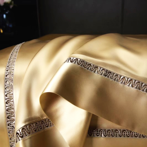Wholesale Luxury Pure Mulberry Silk Pillowcases Queen Size Pillow Case with Side Open Real Long Silk Pillow