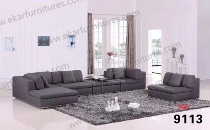 Customized Living Divani Kubus Comfortable Fabric Sofa