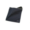 double layer microfiber embossed cloth in sewn edge