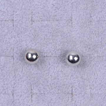 Round CCB Stud Earrings, Basic Item, Various Colors are Available