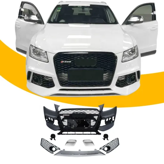 Front Bumper Kit with Honeycomb Grill for Audi Q5 RS SQ5 2013-2017