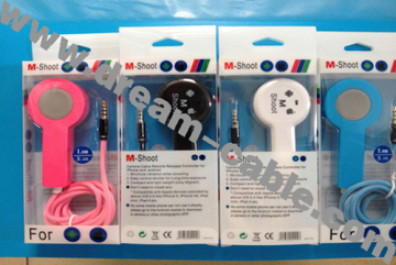Popular 1m Camera Remote Shutter Release Cable for Ios Android