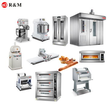 Équipement de boulangerie commerciale: R&amp;M Horno Panaderia - Prix de vente de configuration complète pour la machine à pâtisserie à pain