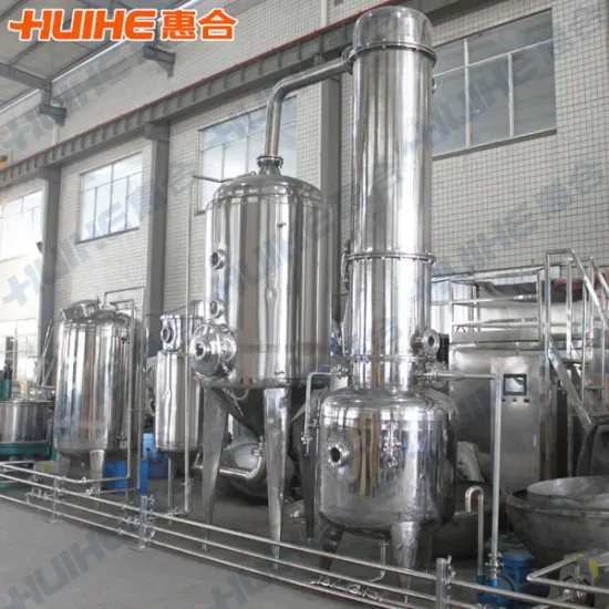 High Efficiency Chemical Alcohol Concentration Equipment