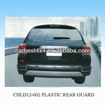PLASTIC REAR GUARD FOR TOYOTA HIGHLANDER 2012