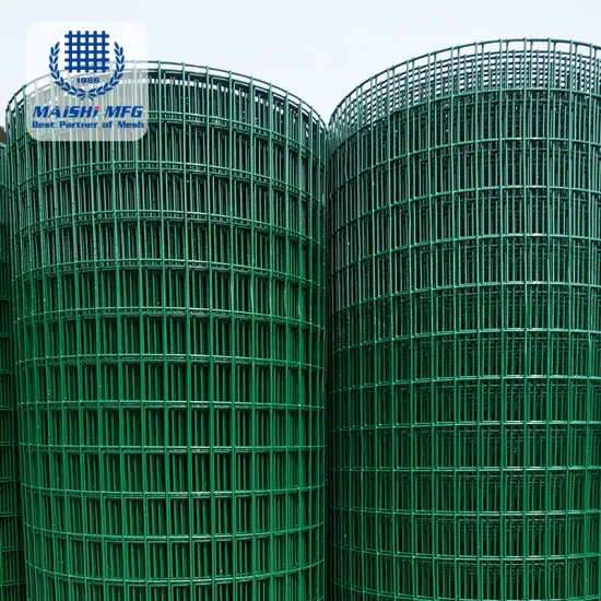 Vinyl Coated Metal Wire Mesh Fence for Garden and Yard Protection