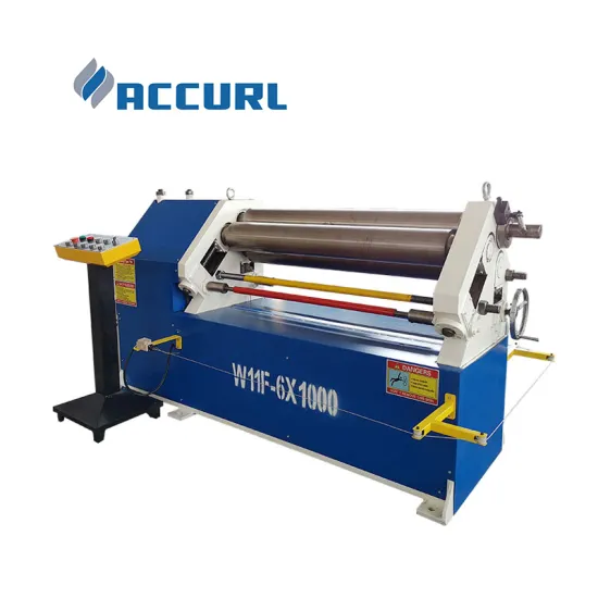 Hydraulic CNC 4 Roller Sheet Bending and Stainless Steel Pipe Rolling Machine