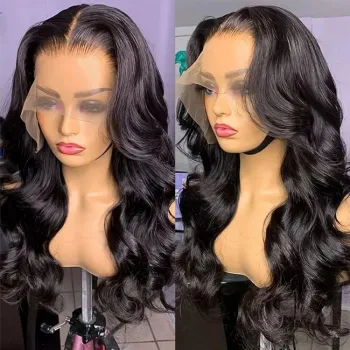 Cheap Wholesale Transparent HD Full Lace Human Hair Wig Brazilian Virgin Hair Lace Frontal Wig HD Lace Front Wig For Black Women