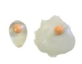 Telur gambar percikan bola 2,5 inci