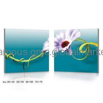 Flower Painting for Wall Art, Printed Watercolor Picture
