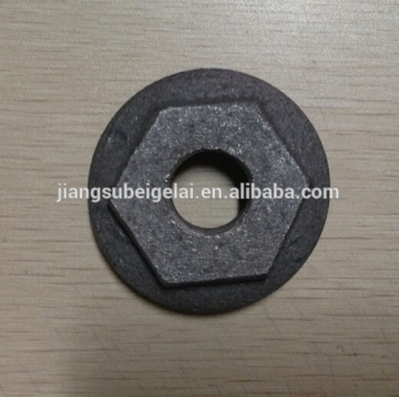 cast iron radiator accessories end cap heater kits with hole 1/2"BSP