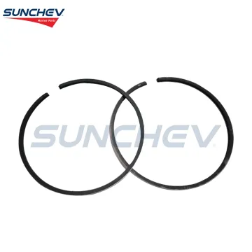SUNCHEV Piston 2 Ring 6H4-11601-00 For Yamaha 40-50hp