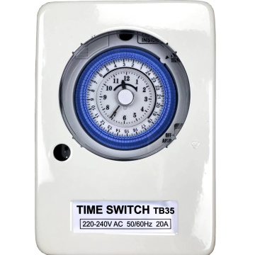 TB35- TB388 Mechanical Timer Iron Shell with Battery: Industrial Quality Time Control Solution