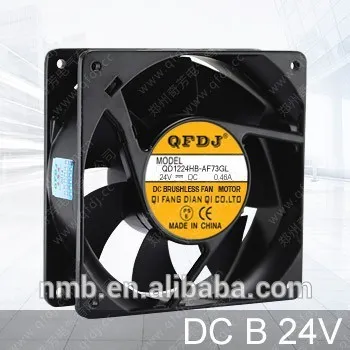 dc cooler master computer case fan 12v/24v 120mm
