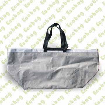 Tote Bag, PET Bag, Eco-friendly and 100% Recycled, Measures 36 x 68 x 30cm