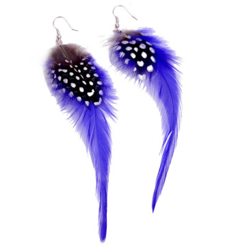 fashion feather earring