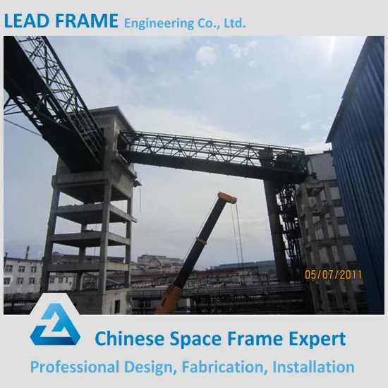 Prefab Steel Space Frame Steel Building Trestle