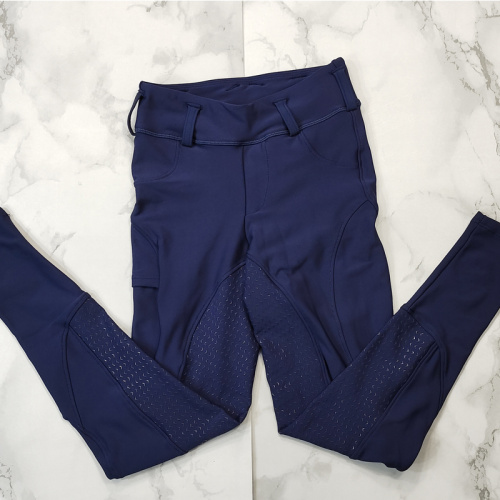 Full Silicone Equestrian Horse Kids Riding Breeches