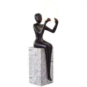 Modern Minimalist Luxury Resin Sculpture Lamps for Home Decor