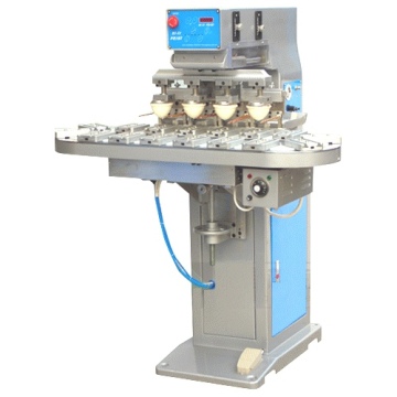 Economical 4 Color Pad Printing Machine with Conveyor EP4C-150