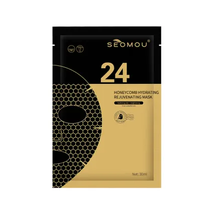 SEOMOU Korean Sheet Facial Mask: Hydrating, Natural Organic Skincare Product for Mask Care