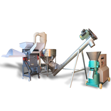 China Manufacture Poultry Animal Feed Pellet Production Line Price