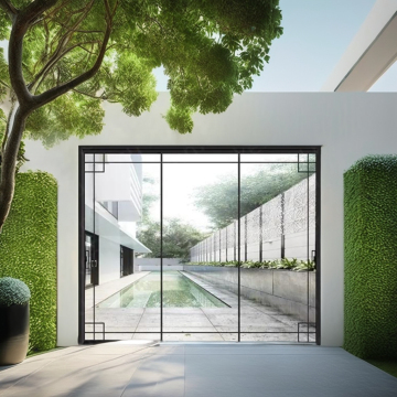 Custom Automatic Sliding Door Soft Closing Aluminium Sliding Door Sliding Glass Doors for Patio