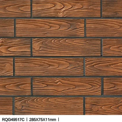 artificial cloud wood grain rock porcelain bricks interior wall tiles for background of hotel & villa construction decoration