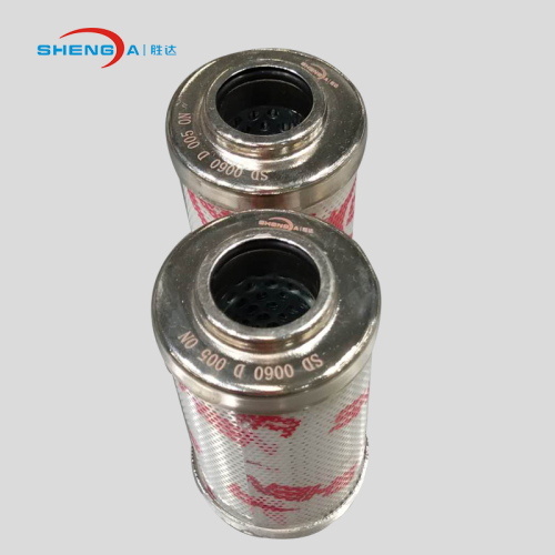 Hydraulic oil filter cartridge filter element