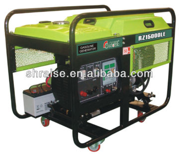 10kw air cooled electric starter and low noise gasoline generator set