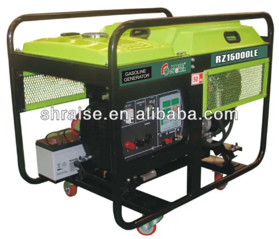 10kw air cooled electric starter and low noise gasoline generator set