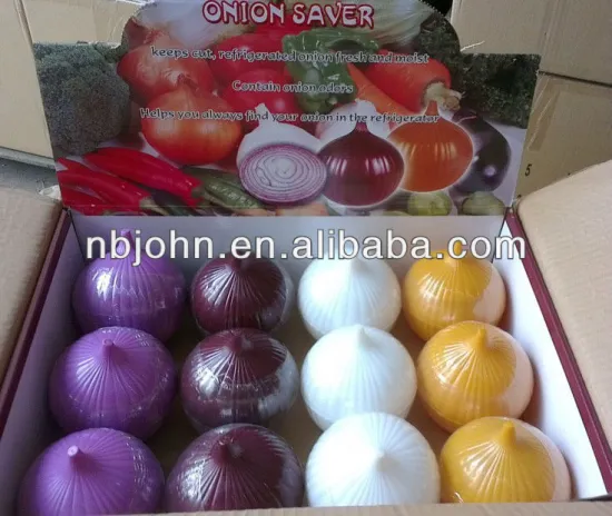 plastic saver in onion shape
