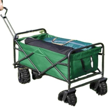 Garden Folding Utility Wagon for Kids - Foldable Wagon Beach Cart