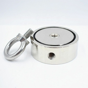 Strong Neodymium Double-Sided Magnetic Hook for Salvage and Fishing
