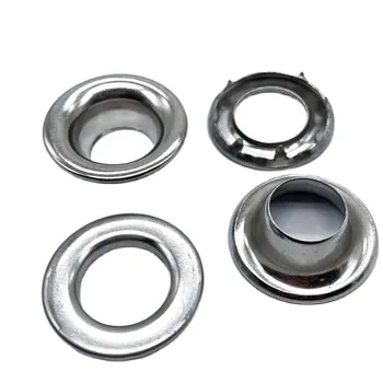 Stainless Steel Grommets 304 Silver Cloth Eyelets for Clothing