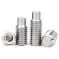 DIN915 A2-70 HEX HEX Tornillo convexo de ajuste Convexo Tornillo