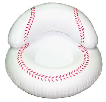 inflatable baseball chair