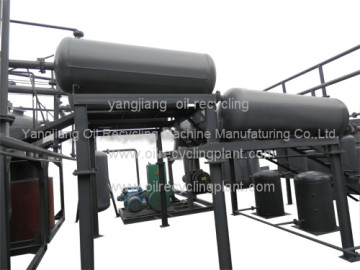 Yellow Base Oil Vacuum Distillation Recycling Process